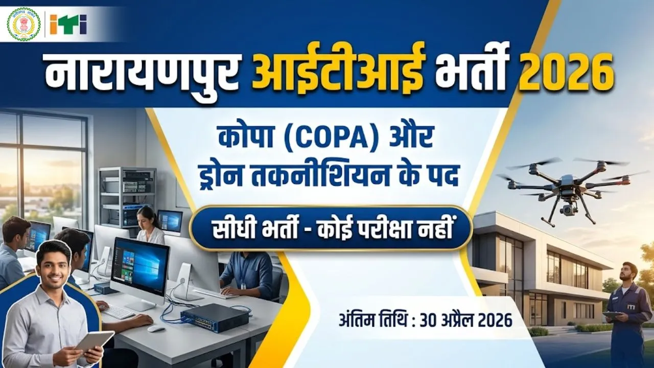 Narayanpur ITI Guest Lecturer Vacancy